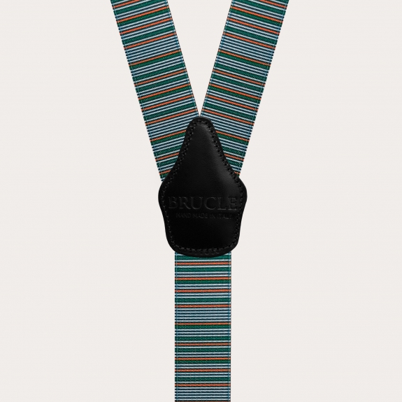 Hosenträger herren damen grun orange