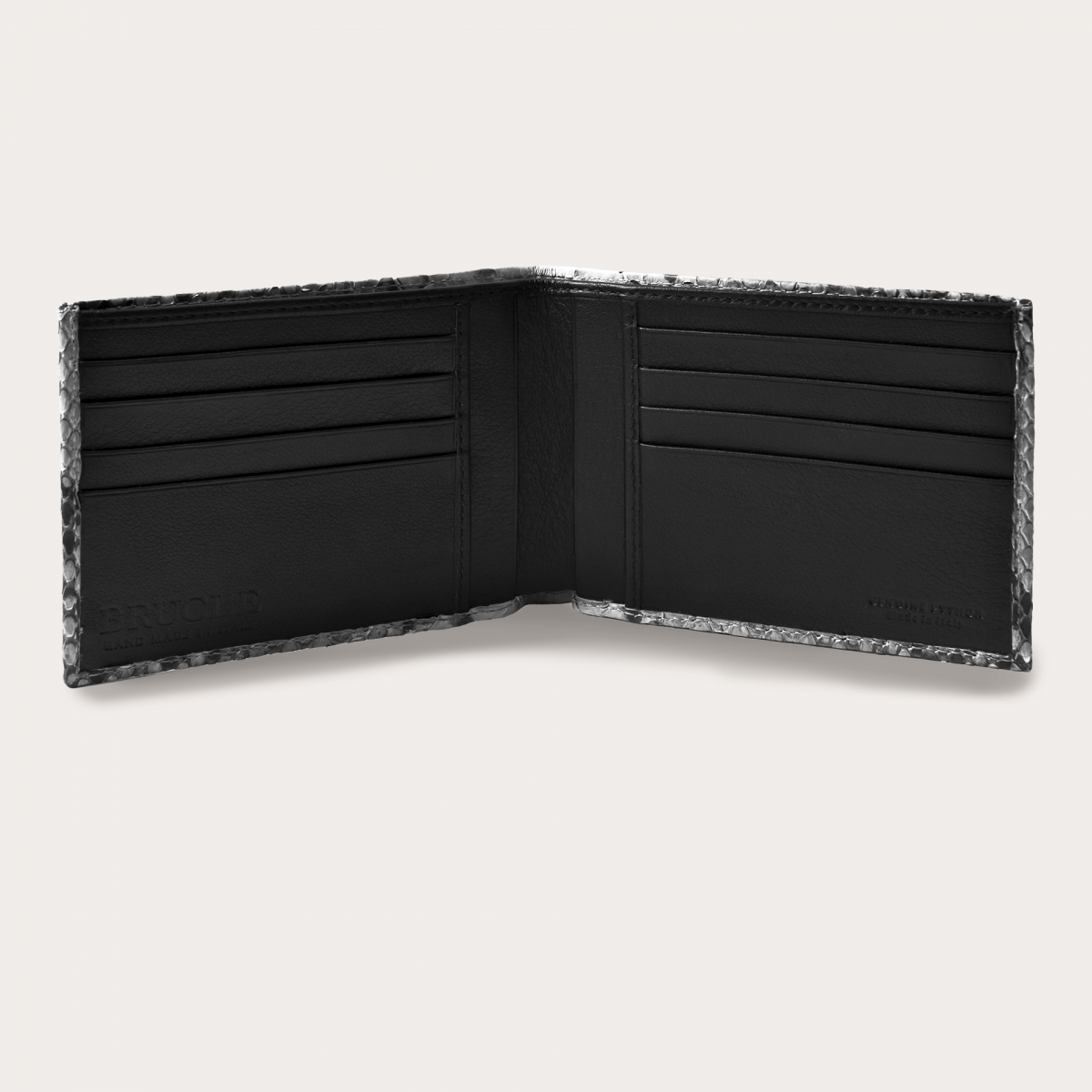 python wallet men rock