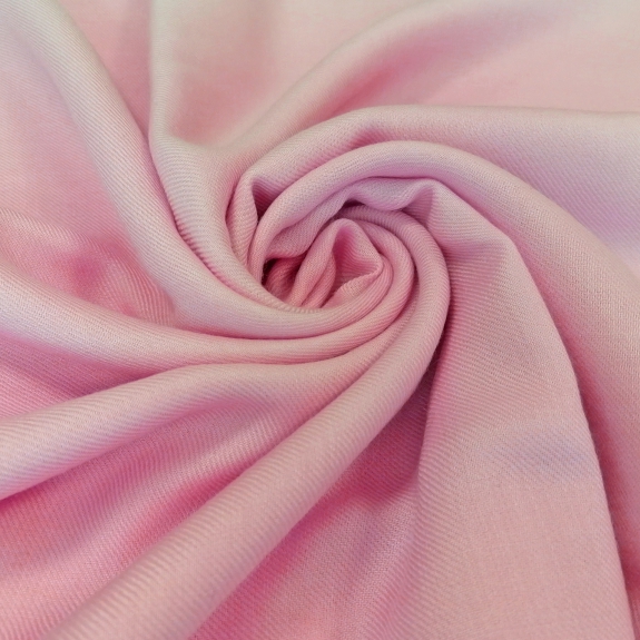 Ampio foulard in cachemire, rosa