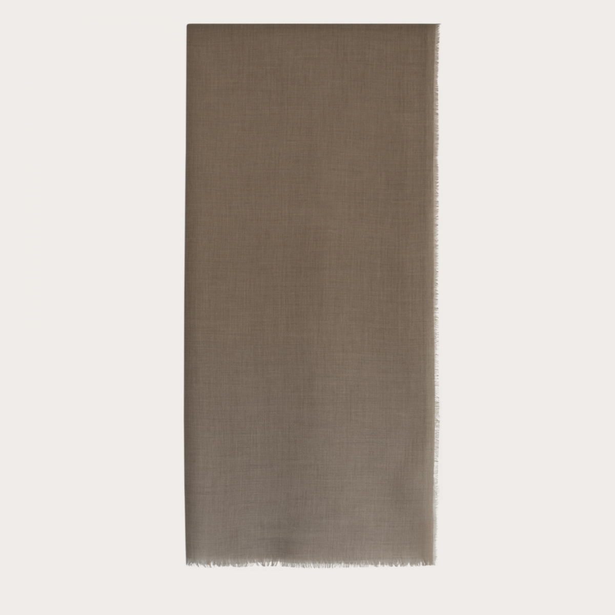 BRUCLE Rechteckiger Kaschmirschal, beige