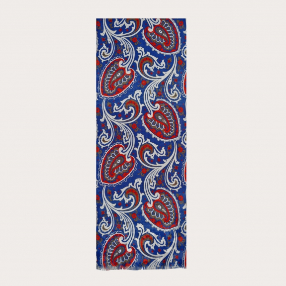 brucle silk scark paisley