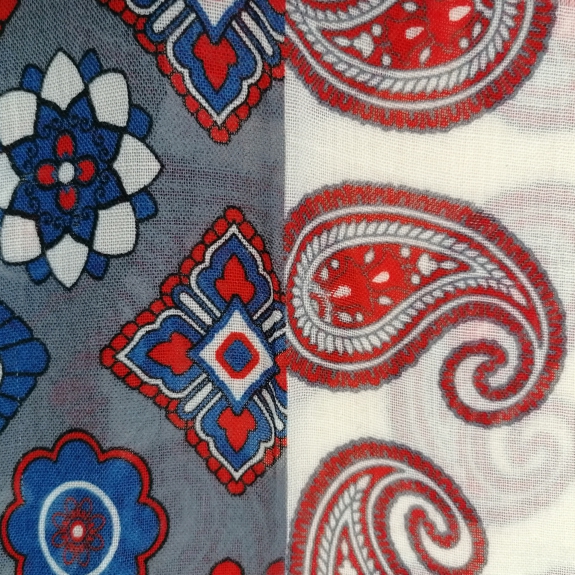 brucle silk scark paisley