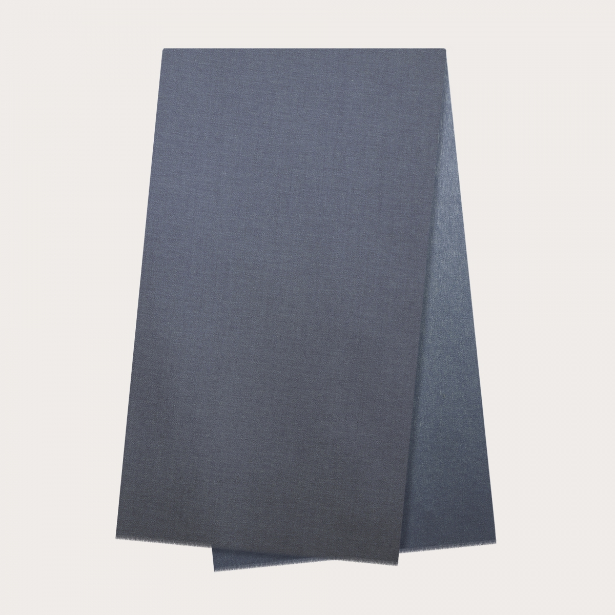 BRUCLE Schal aus Wolle und Hanf, grün