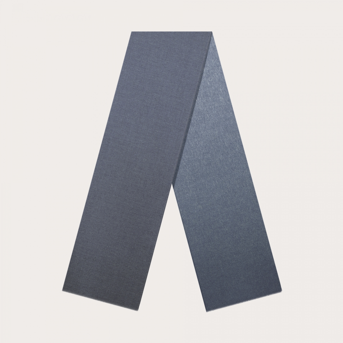 BRUCLE Schal aus Wolle und Hanf, grün