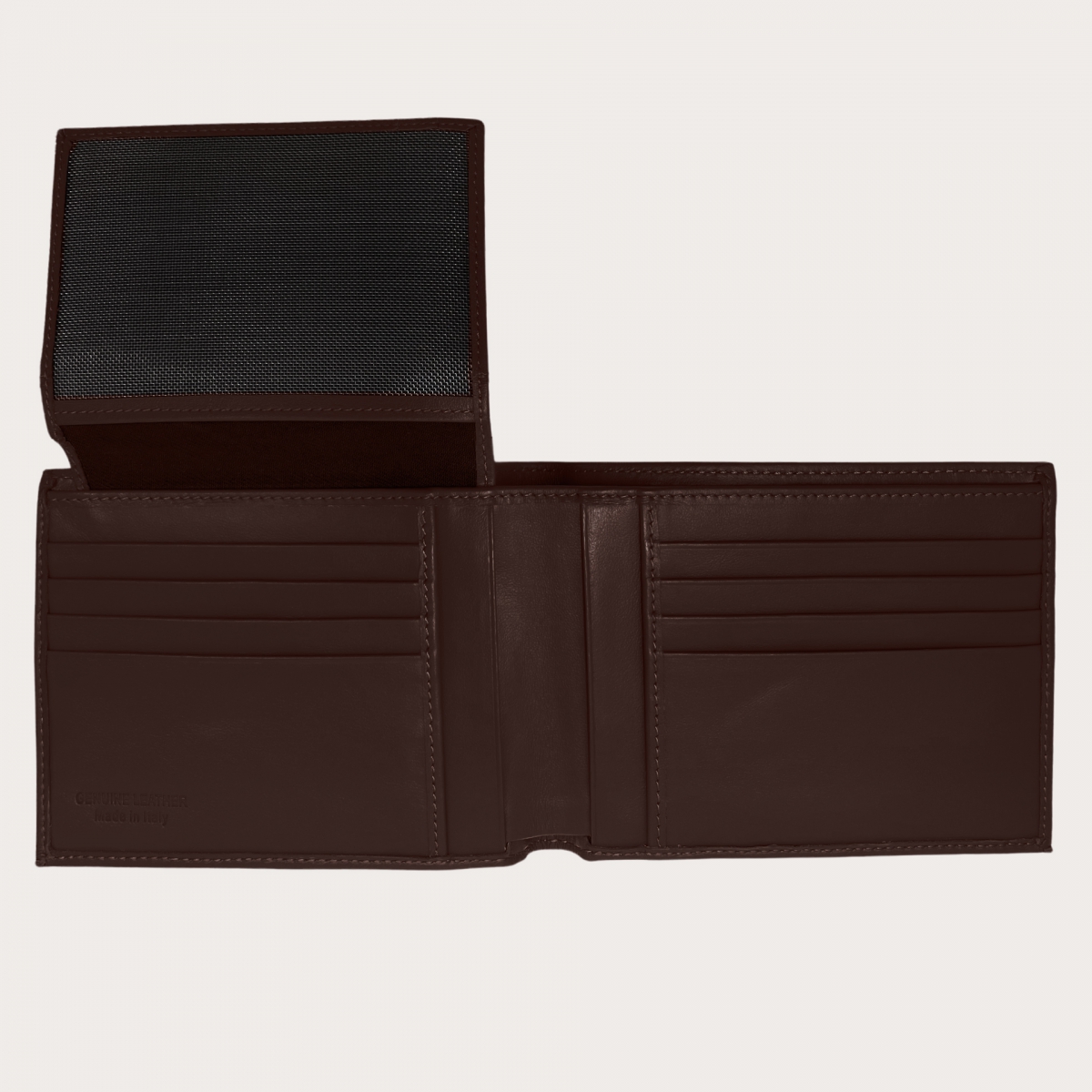 Portafoglio in pelle nero