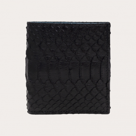 Portafoglio uomo in pelle con fermasoldi e portamonete