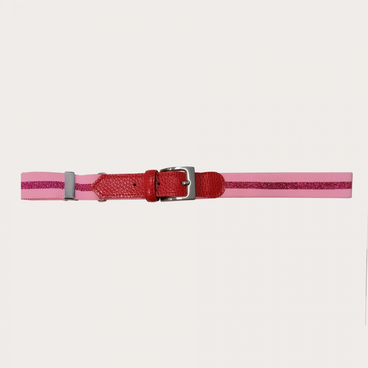 Cintura elastica bambina rosa