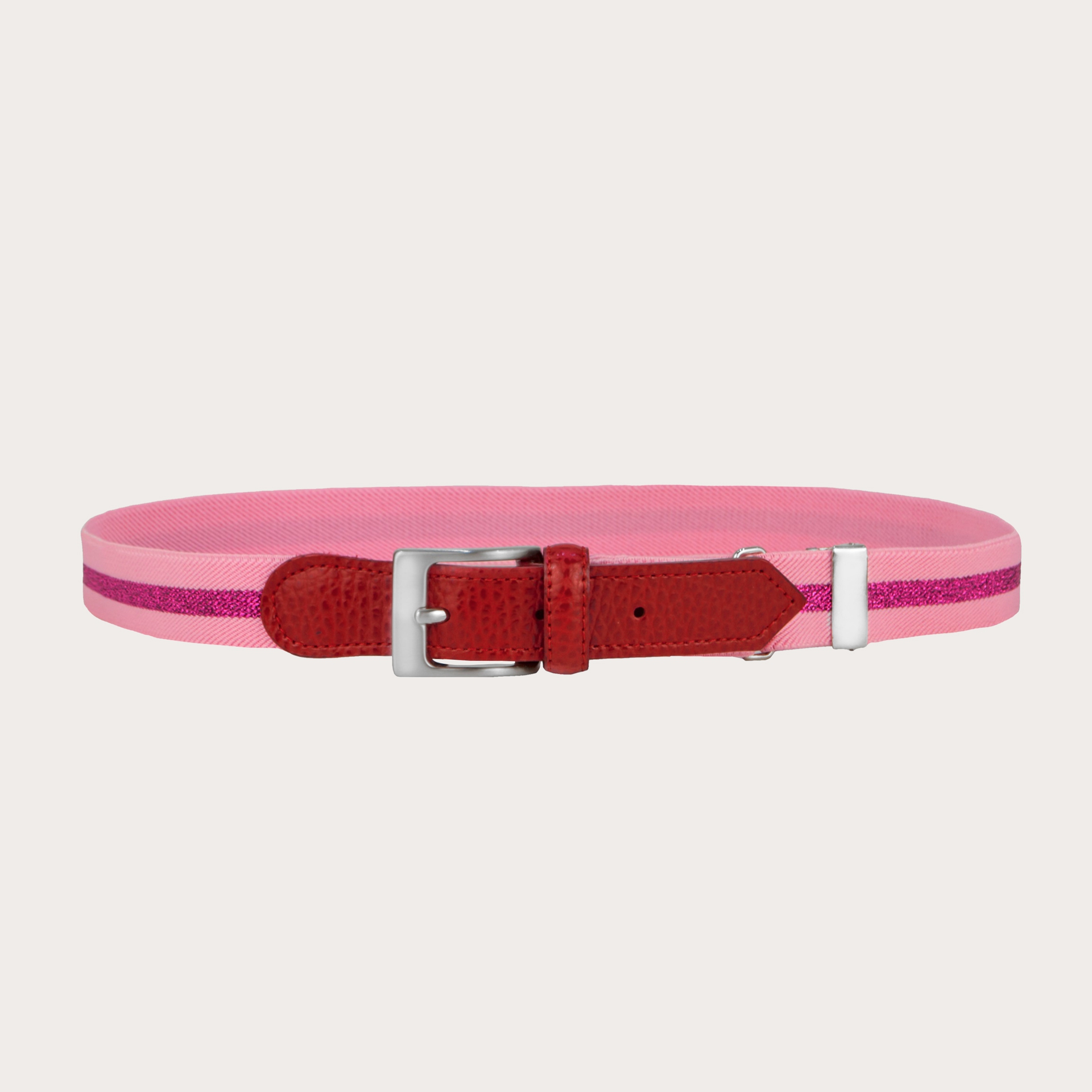 Cinturón rosa para