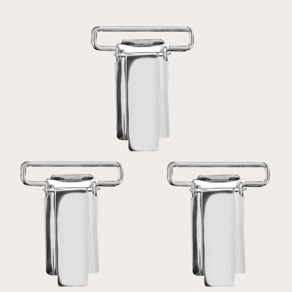 Clip de remplacement pour bretelles avec connexion 27 mm - Set 3 pcs.