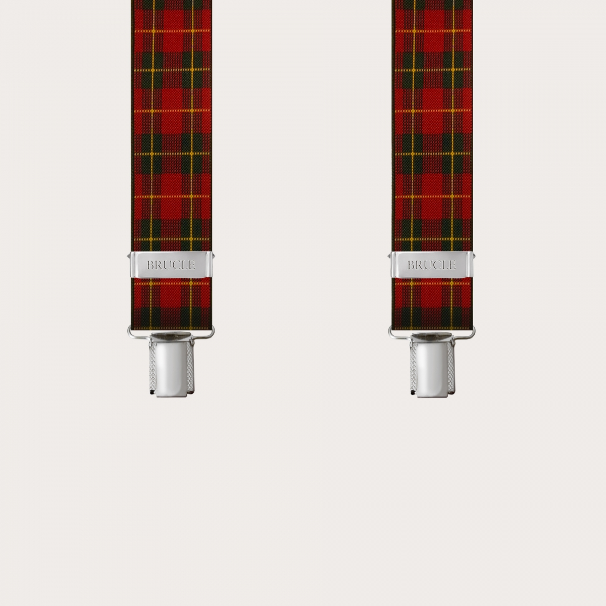 Hosenträger herren damen check rot