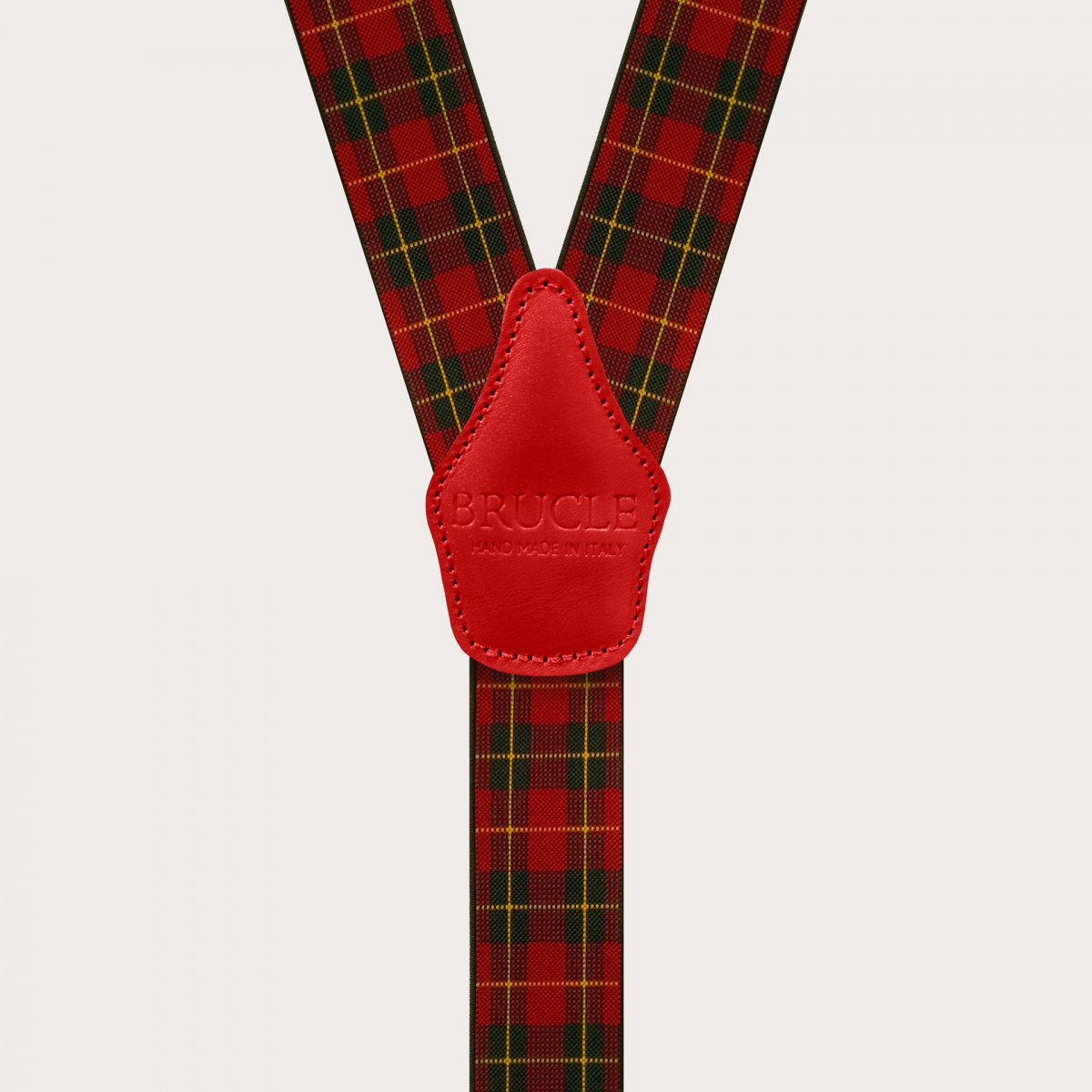 Hosenträger herren damen check rot