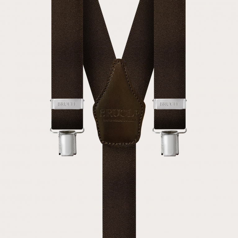 Bretelle unisex nichel free, testa moro