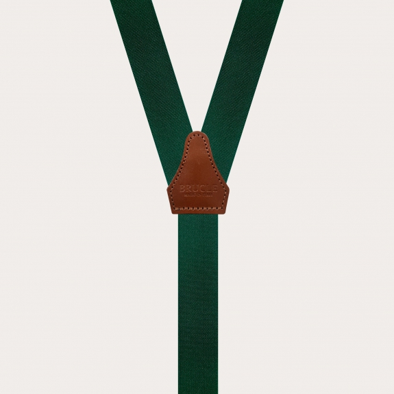 braces suspenders green
