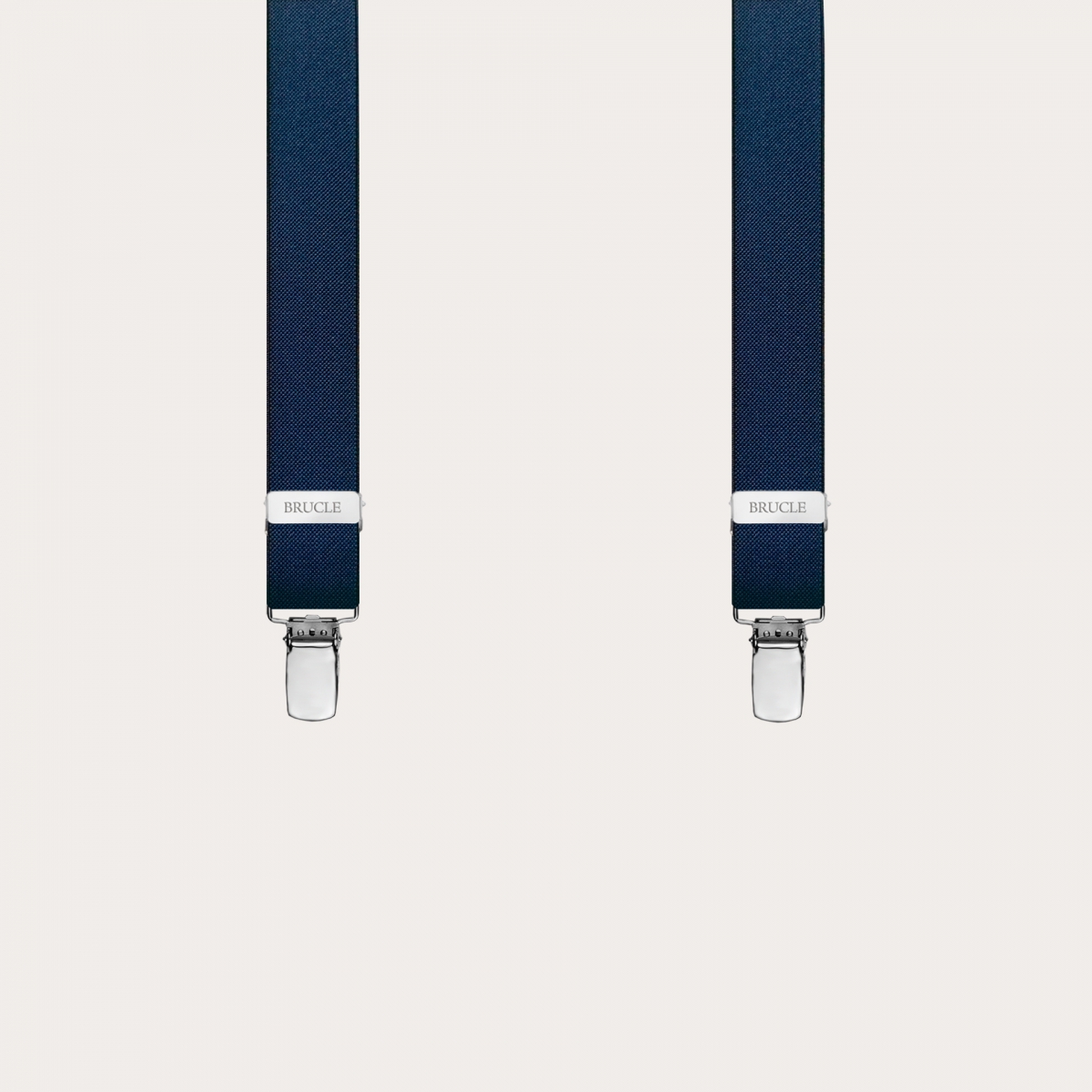 Brucle Hosenträger schmale blau Y form