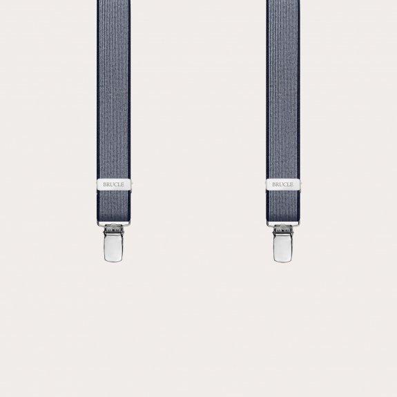 Hosenträger schmale blau 