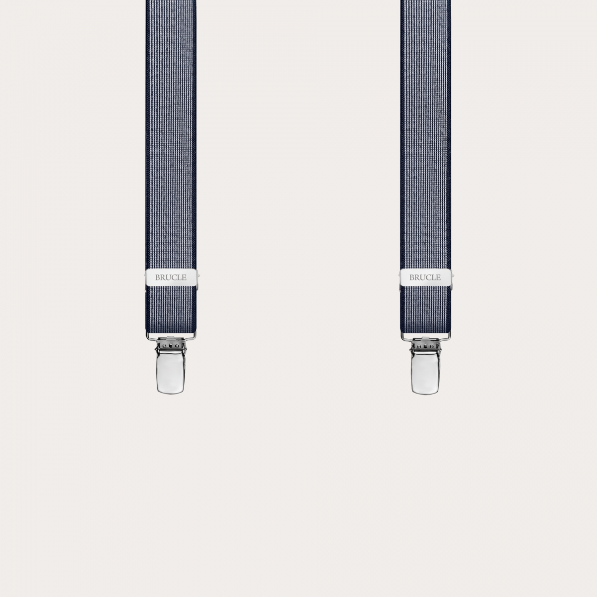 Hosenträger schmale blau 