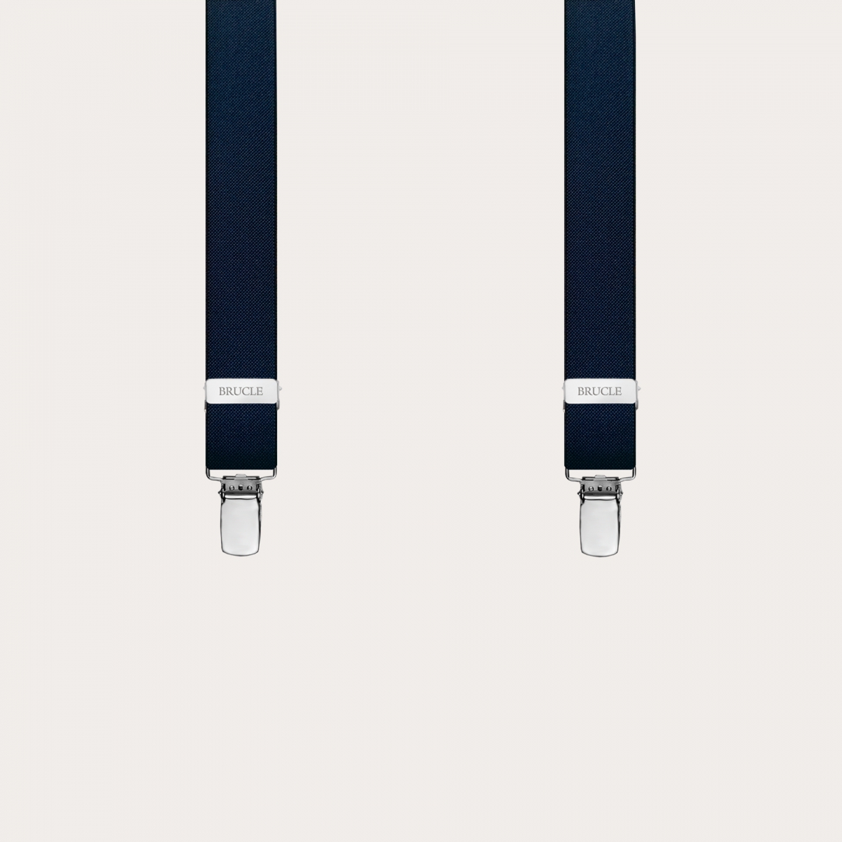 Hosenträger schmale blau navy Y form