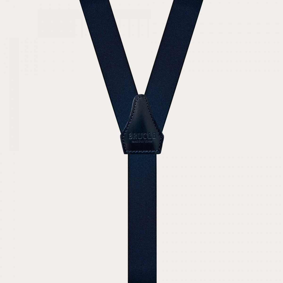 Hosenträger schmale blau navy Y form