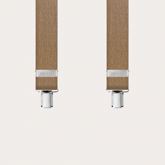 Bretelle unisex a Y puntaspillo blu navy