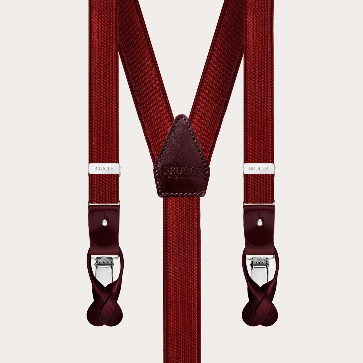 Hosenträger rot Y form
