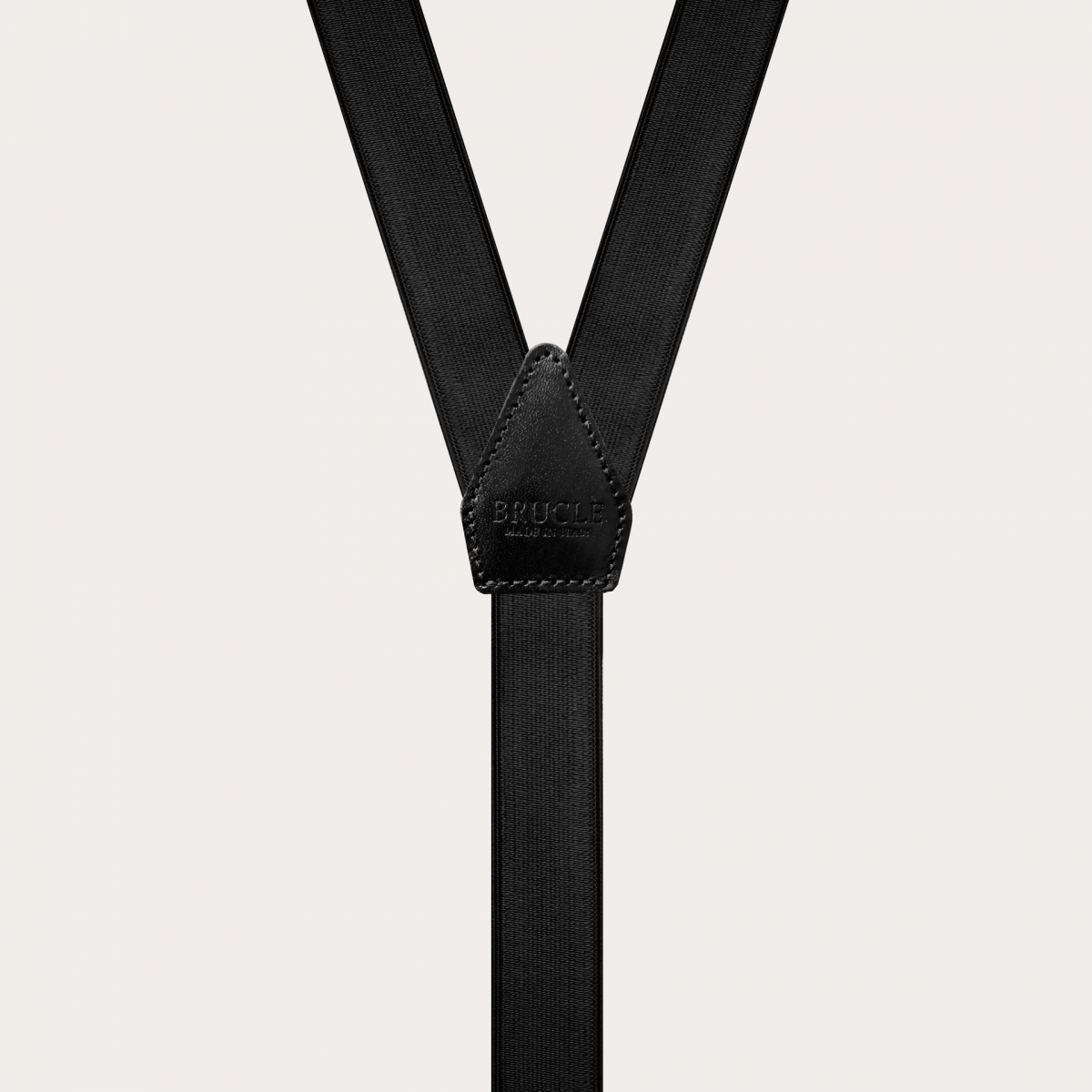 Schmale hosenträger zum knöpfen schwarz