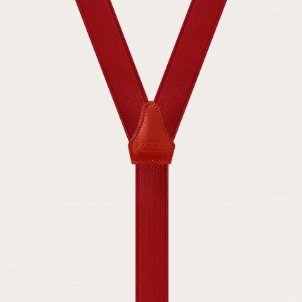 Hosenträger Rot Y form