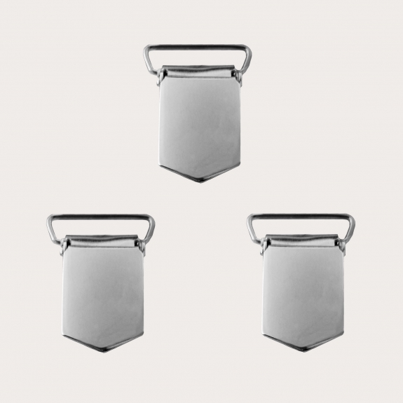 Set di clip di ricambio per bretelle da 36mm, nickel free