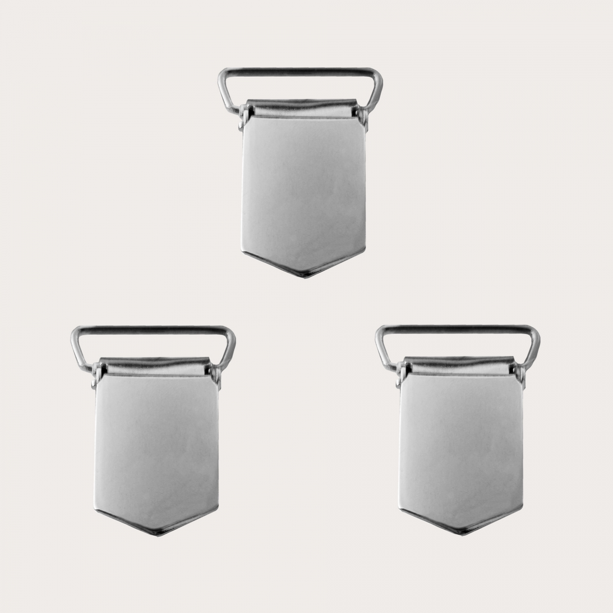 Jeu de clips de rechange pour bretelles 36 mm, sans nickel