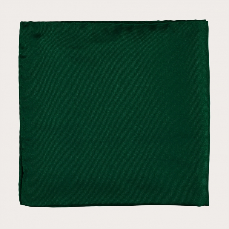 Einstecktücher pochette seide  grün