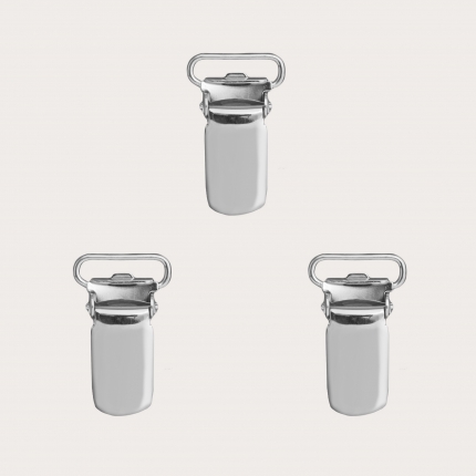 Replacement clip set for 18mm suspenders, nickel free