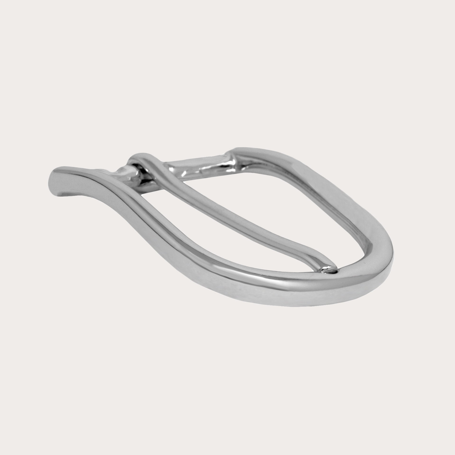 Boucle sans nickel, lucid, Pour ceinture de 35 mm de hauteur