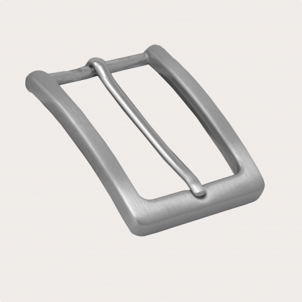 Nickel free buckle for 35 mm belts, satin finish