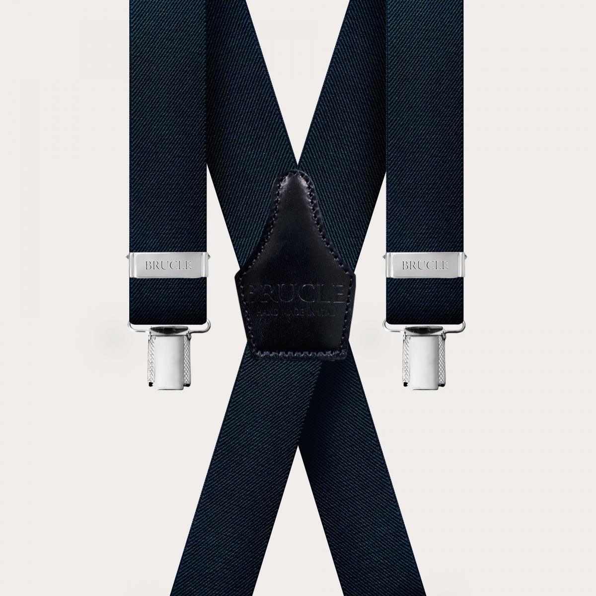 Braces Elastic X Suspenders Blue navy
