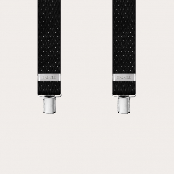 Bretelle blu a righe