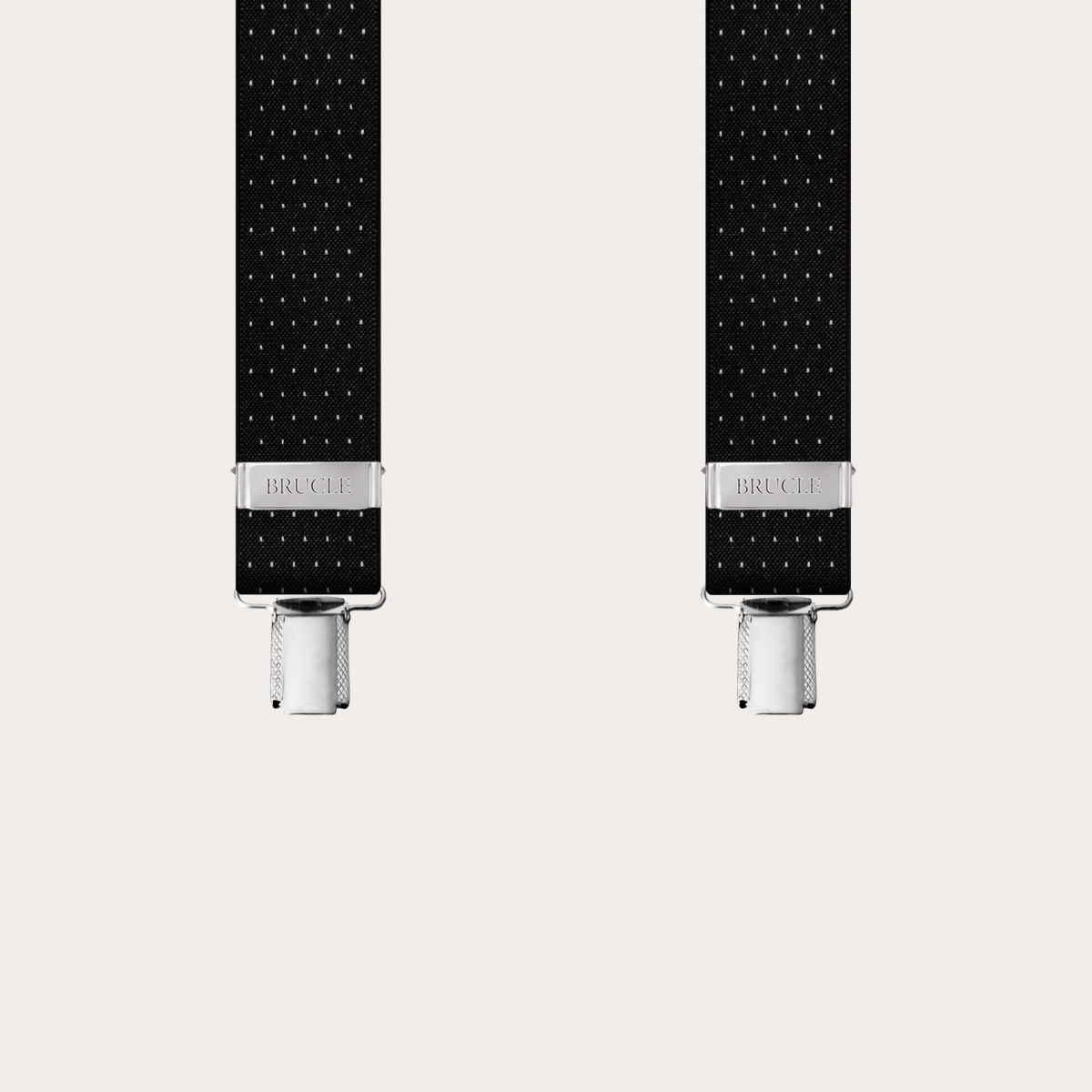 Bretelle blu a righe