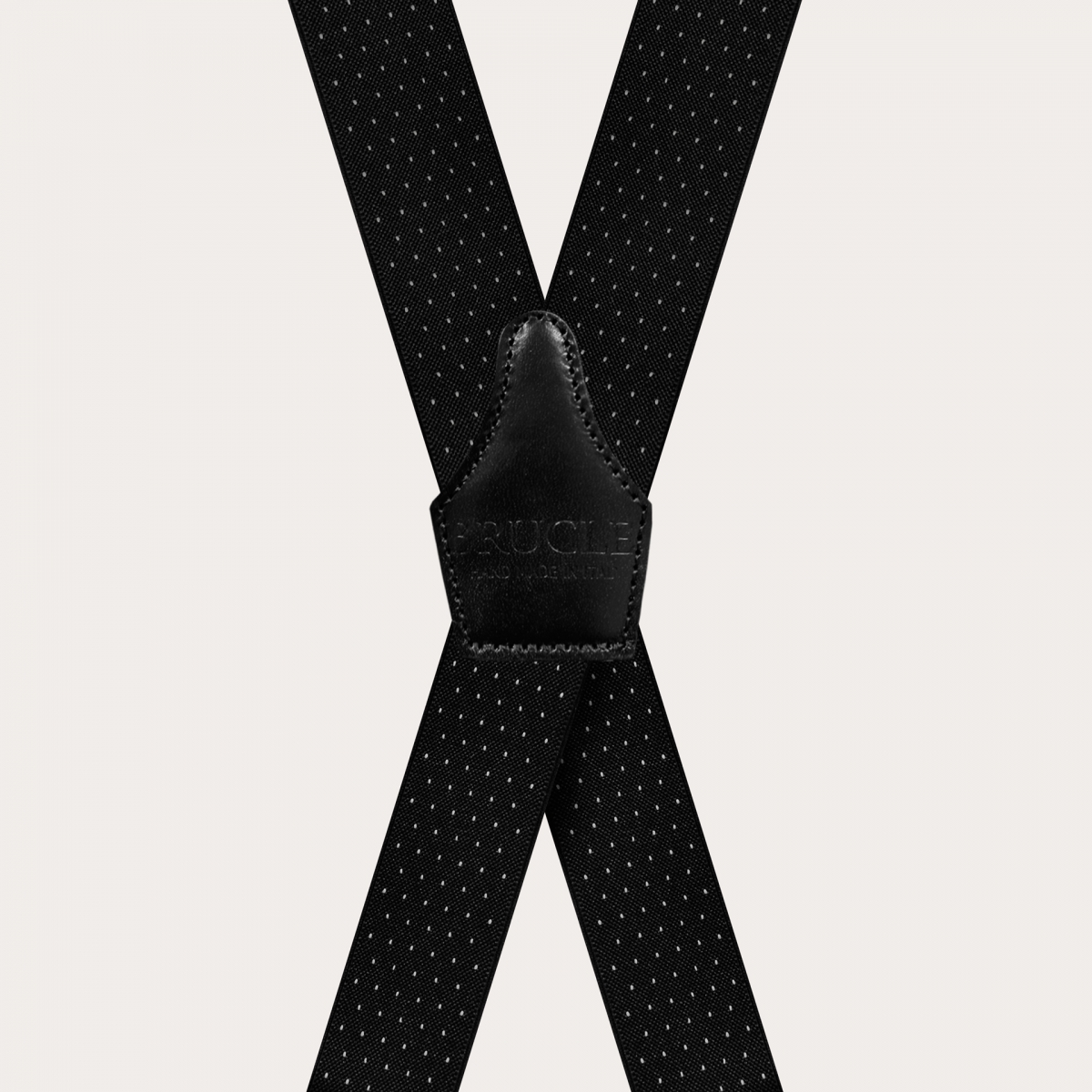 Bretelle blu a righe