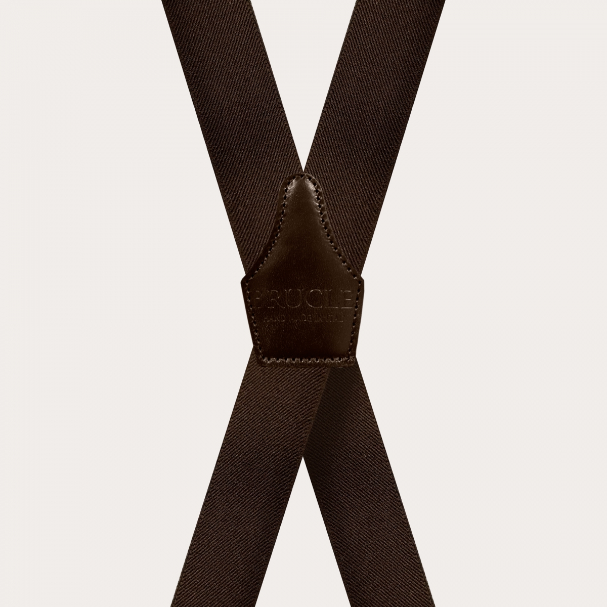 Hosenträger dunkelbraun X form