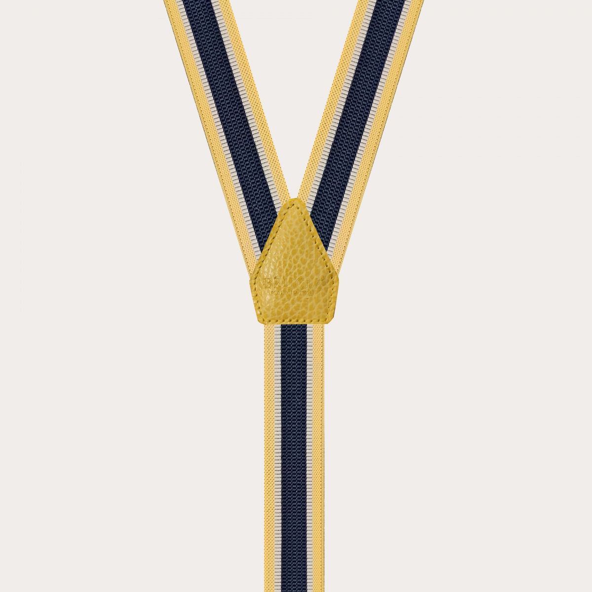 Formal braces regimental yellow braid ends