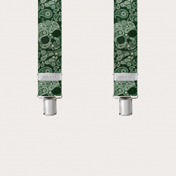 Bretelle unisex a Y puntaspillo blu navy