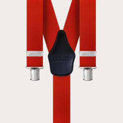 Braces Elastic Y Suspenders red