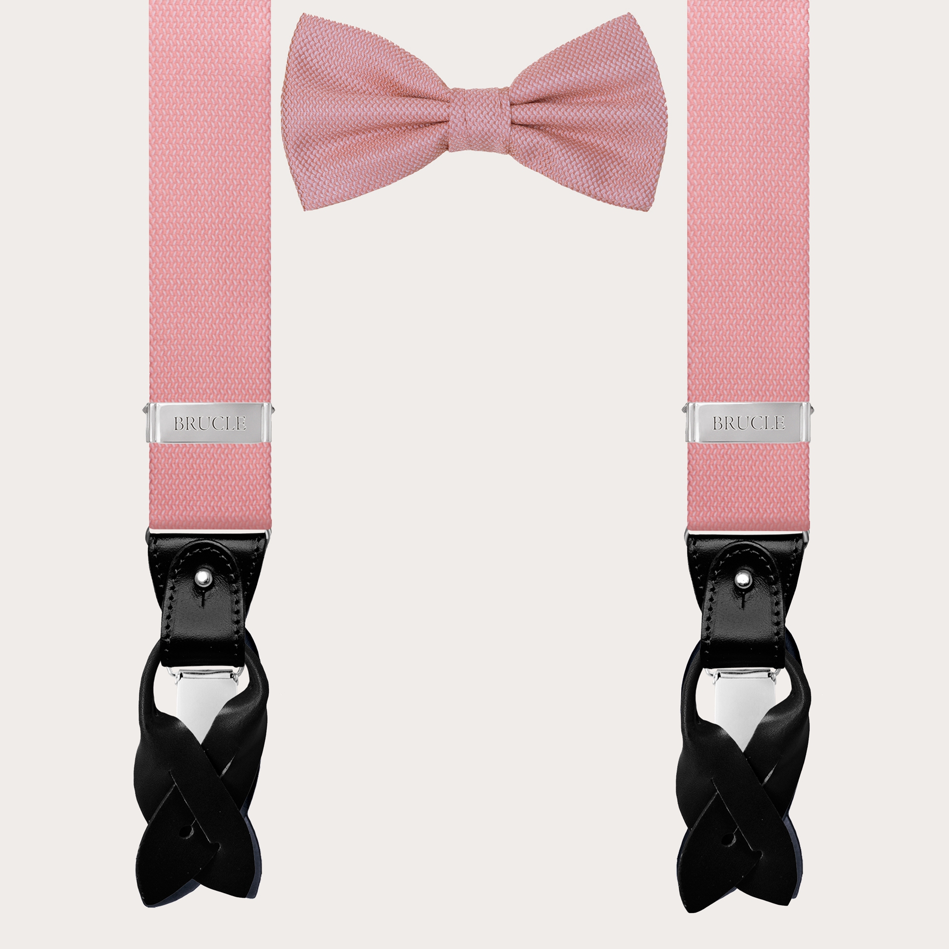 Papillon Uomo In Seta Jacquard Con Fazzoletto - Autoannodabile, Motivo Fiori, Regolabile - Foto 14