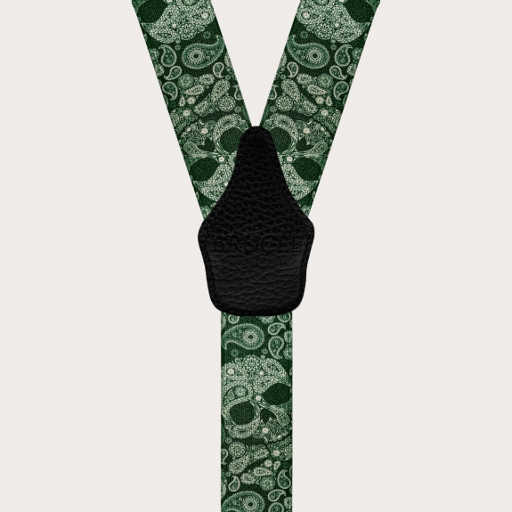 Hosenträger herren damen Schädel Motiv schwarz