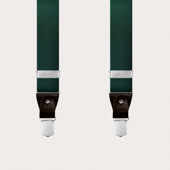 Braces suspenders green