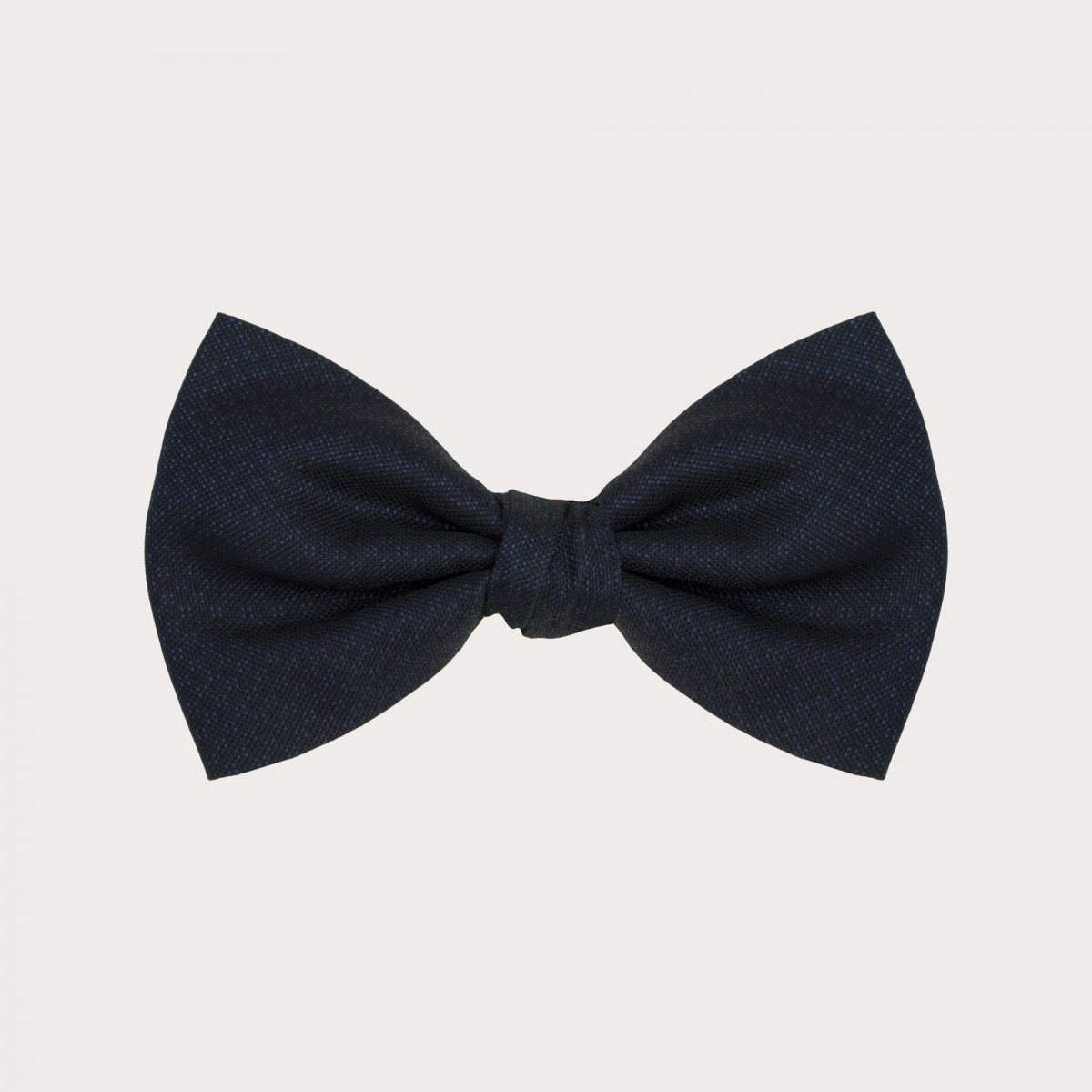 Bow tie in jacquard silk, blue tone on tone