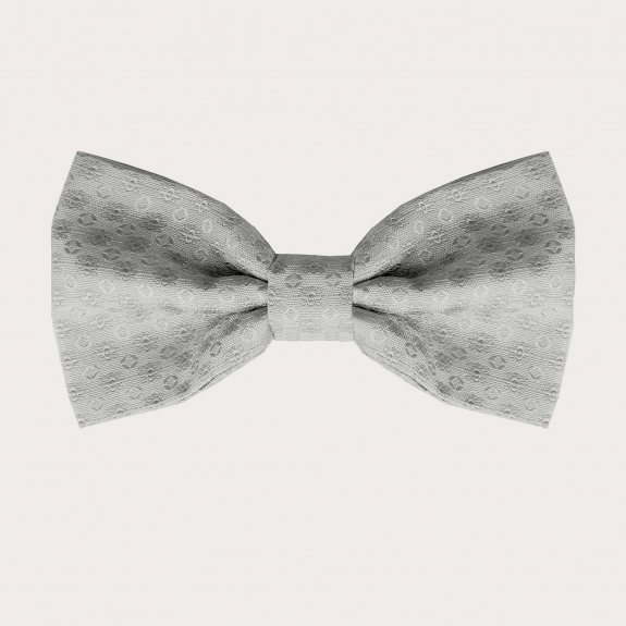 papillon pre noué gris