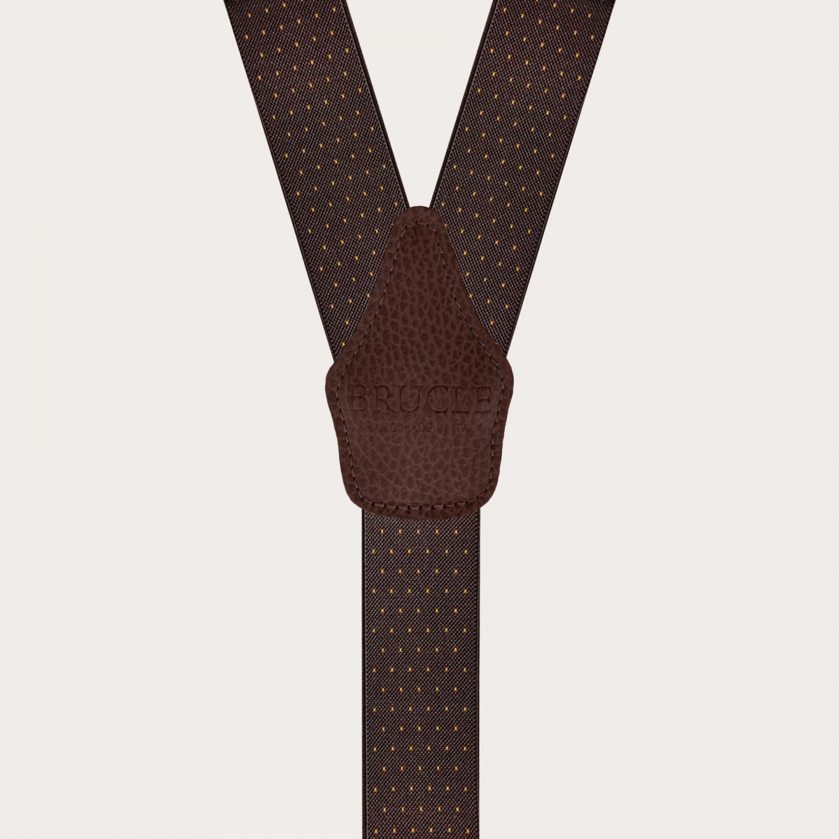 Bretelle unisex a Y puntaspillo nero