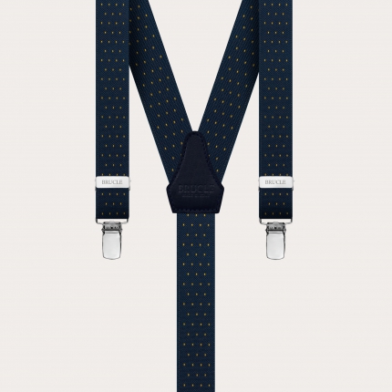 grey dot braces grey dot suspenders boy's suspenders Accessories Belts & Braces Suspenders chambray braces men's suspenders Chambray dot suspenders chambray suspenders 