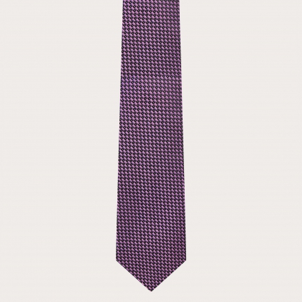 Formale Krawatte der punktierten Musterrosa-Männer