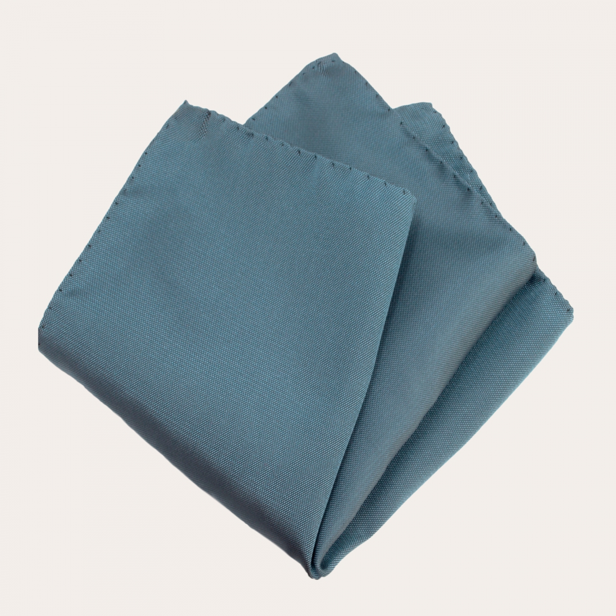 Conjunto de ceremonia azul empolvado, tirantes elásticos, pajarita de seda y pañuelo de bolsillo de seda