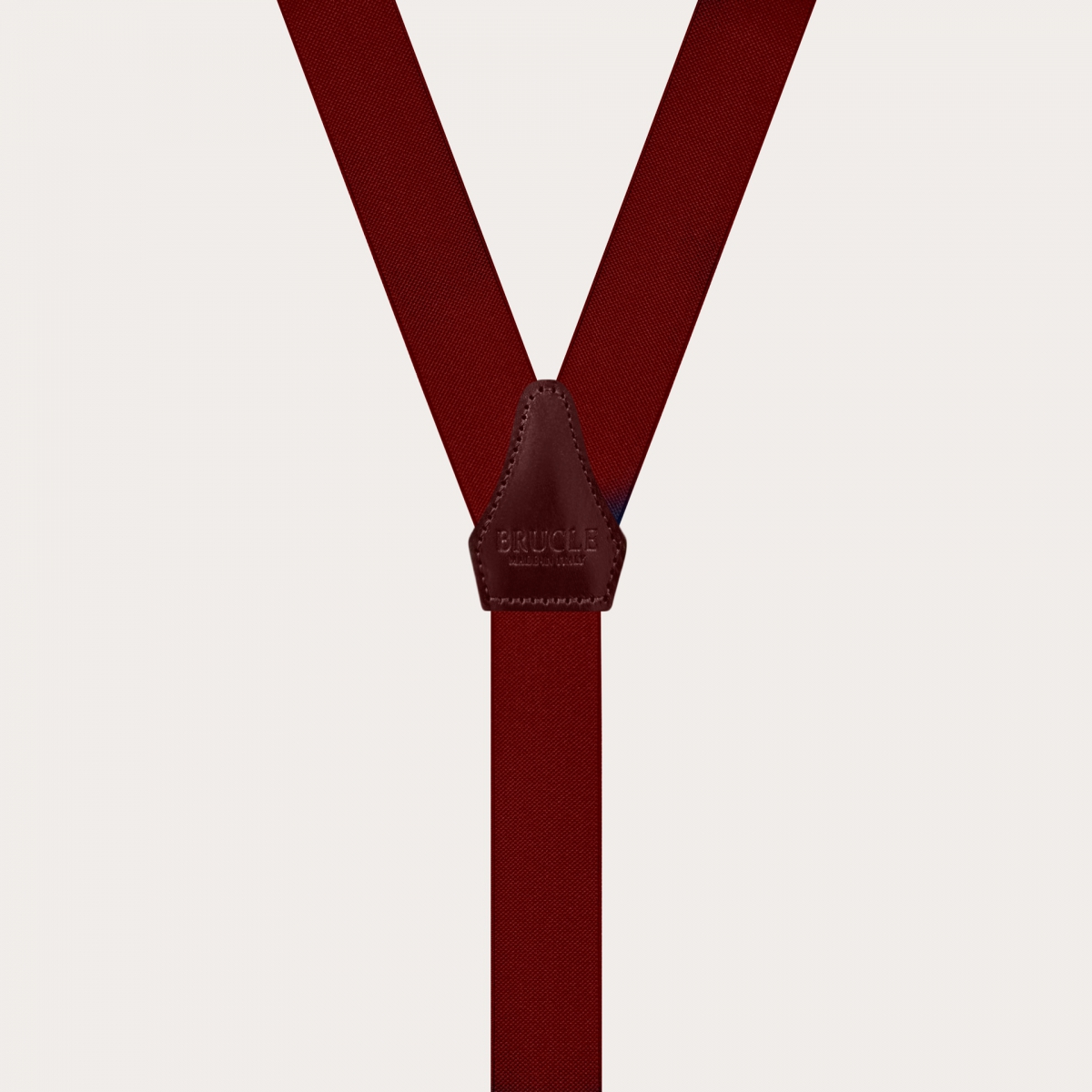 Tirantes estrechos de doble uso, burdeos